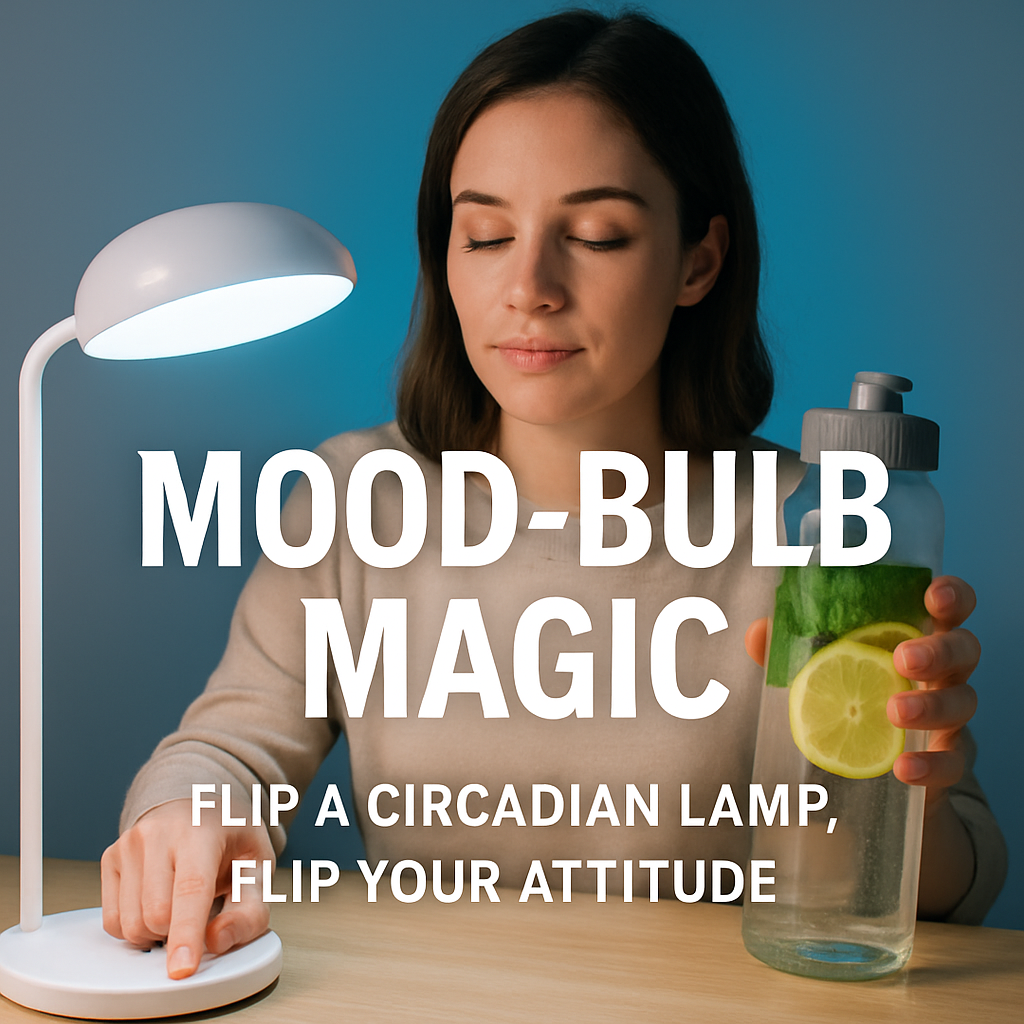 💡🌈 Mood-Bulb Magic: Flip a Circadian Lamp, Flip Your Attitude