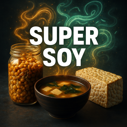 Fermented Soy: Nature’s Built-In Upgrade for Blood Sugar, Heart & Brain 🥢⚡
