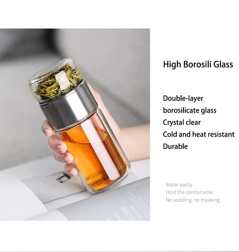 ZenBrew™ – Infuser Glass Bottle