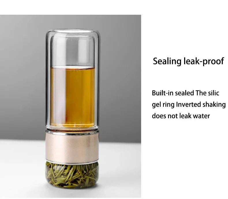 ZenBrew™ – Infuser Glass Bottle