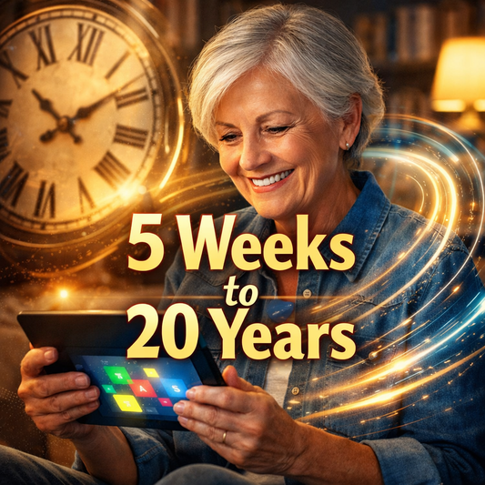 Five Weeks to Twenty Years: The Brain Training Trick That Defies Time