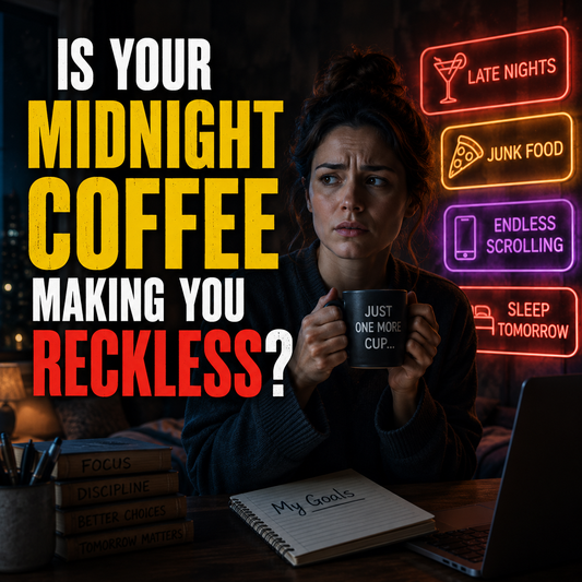 Nighttime Java Jolt: Why Late-Night Caffeine Makes You Reckless