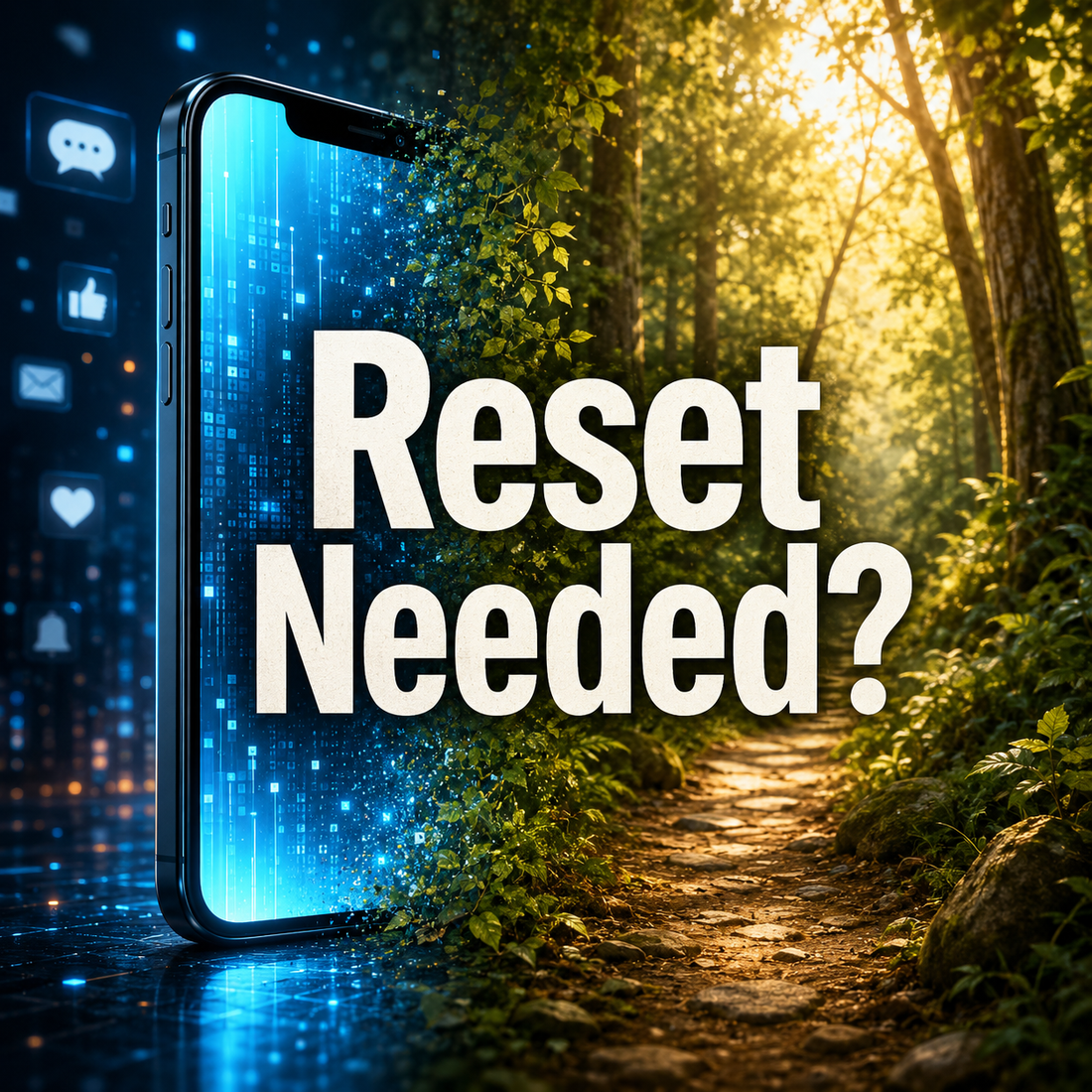 Digital Overload vs. Nature: Why Virtual Forests Calm Your Nervous System 🌲