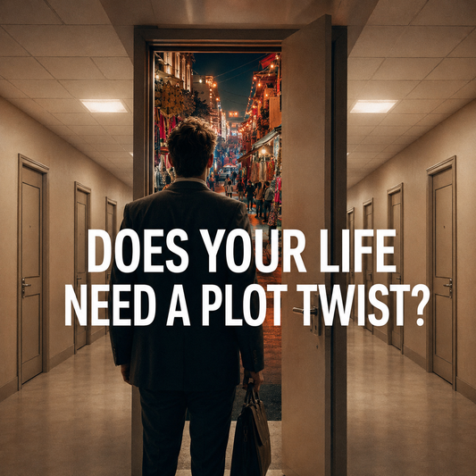 Maybe You’re Not Unhappy-Maybe Your Life Has No Plot Twists 🎢
