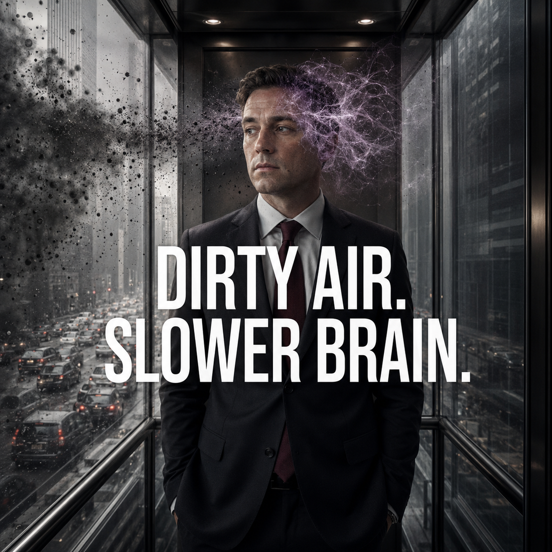 Dirty Air Does Not Wait Years to Reach Your Brain