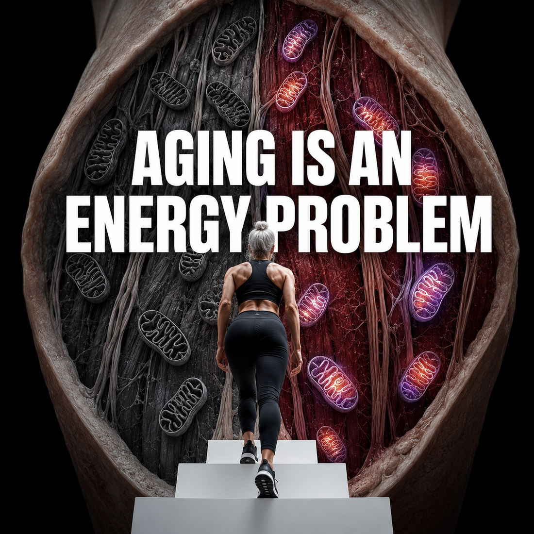 Your Muscles Are Not “Getting Old.” Their Power Grid Is Failing.