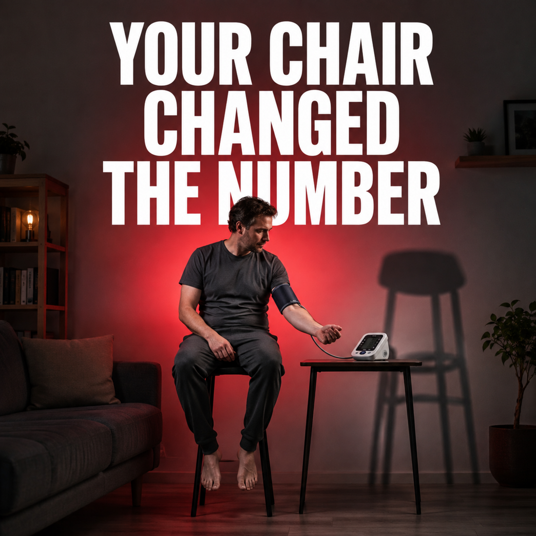 Your Blood Pressure Number May Be Measuring Your Chair 🩺