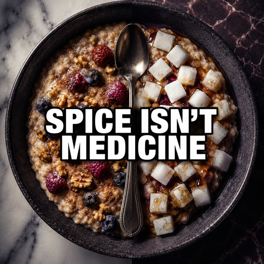 Cinnamon Can Nudge Blood Sugar. It Cannot Outrun Your Habits.