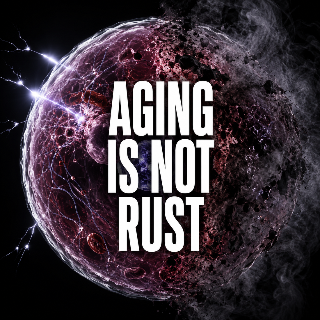 Aging Is Not Rust-and More Antioxidants Are Not the Answer