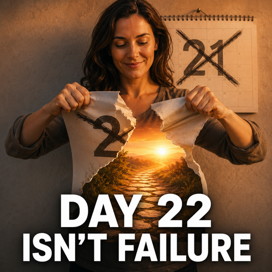 Day 22 Isn’t Failure: The 21-Day Habit Myth Just Expired ⏳