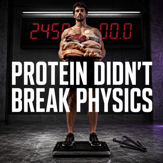 Protein Did Not Break Physics. It Exposed How Badly We Use Calories.