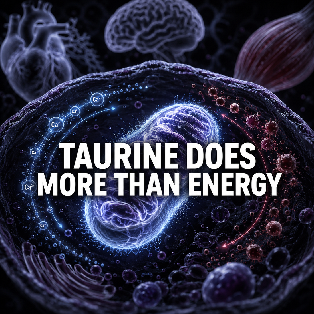 Taurine Does More Than Energy Drinks Ever Explained