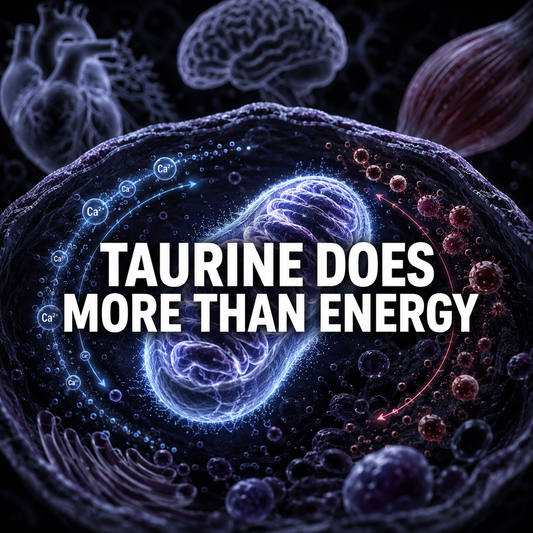 Taurine Does More Than Energy Drinks Ever Explained
