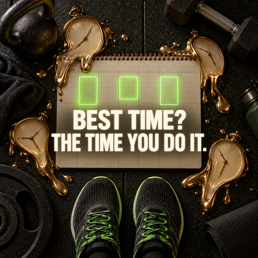 Your Muscles Don’t Care About Your Perfect Workout Hour ⏰