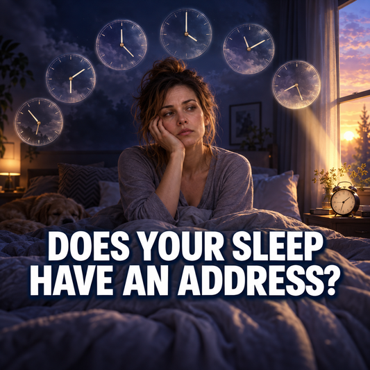 Eight Hours Can Still Feel Wrong When Your Sleep Has No Address ⏰