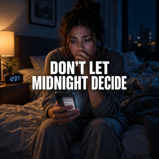 Do Not Let Midnight Write Tomorrow’s Story 🌙