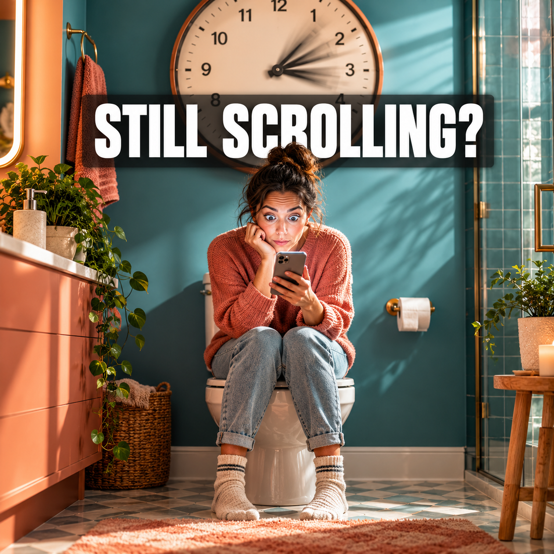 Your “Two-Minute” Bathroom Scroll May Be Sitting on a Painful Secret 📱🚽