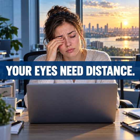 Your Screen Is Not Firing Blue Lasers-Your Eyes May Just Be Stuck Up Close 👀