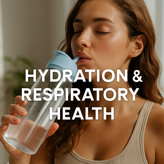 💧 The Connection Between Hydration and Respiratory Health