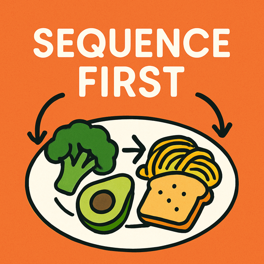 🥑→🍝 Unlock Balanced Blood Sugar: The Power of Meal Sequencing