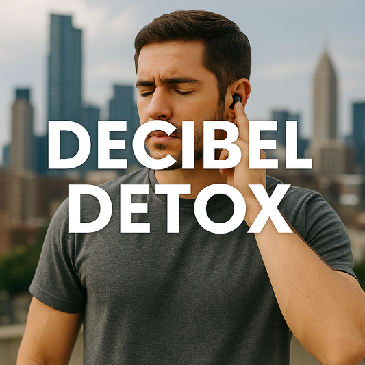 🔇🎧 Decibel Detox: Silence Urban Noise with Three Slow Breaths & One Deep Sip