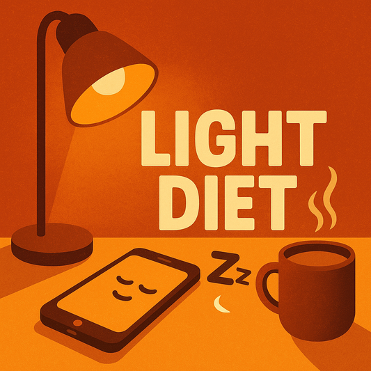 🌙🛑 Light Diet: Switch Off the Blue & Sip Your Sleep Smooth