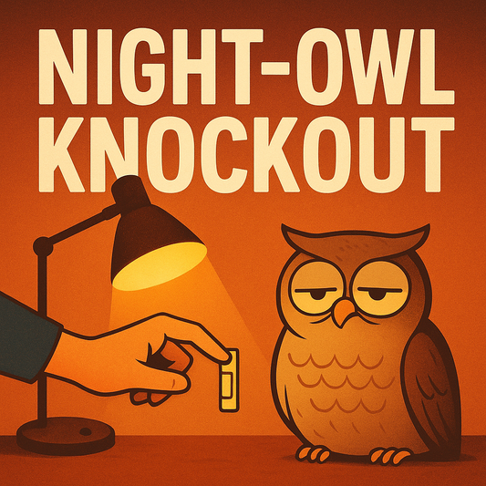 🦉🔌 Night-Owl Knockout: 15-Minute Light Flip Saves Your Sanity