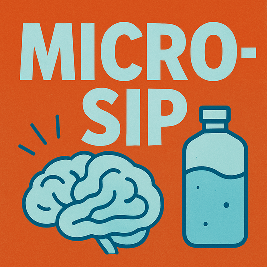 🧠💧 Brain-Shrink Alert: The Micro-Sip Method Stops Dehydration Despair