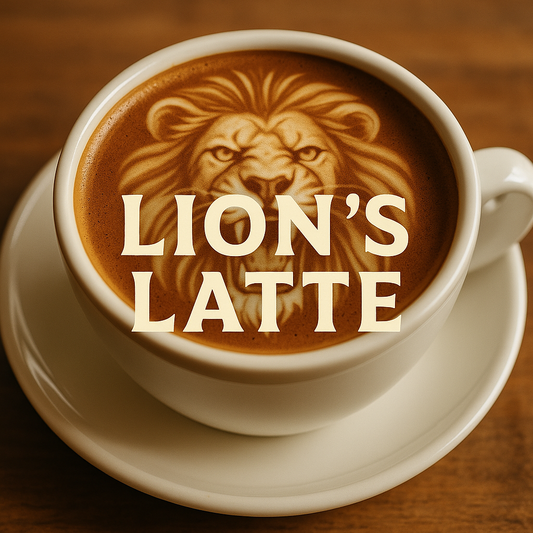 🦁☕ Legal Micro-Dose: Lion’s Mane Latte Beats Afternoon Angst