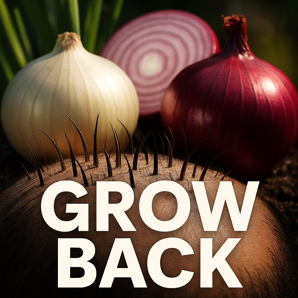 How to Use Onion Juice to Fight Patchy Hair Loss (Without Losing Your Mind)