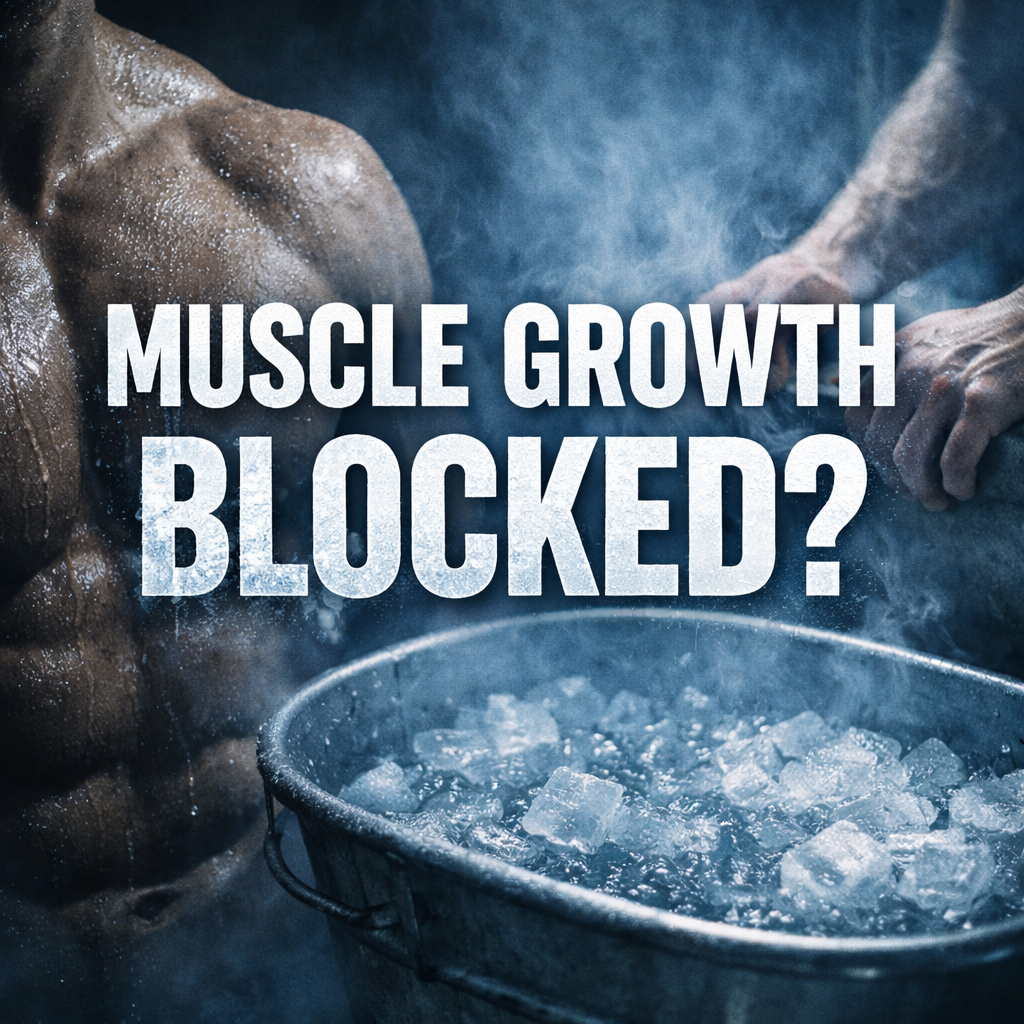 The Cold Betrayal: Ice Baths Dampen Your Gains
