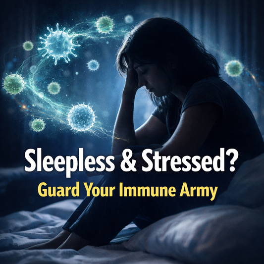 Sleepless & Stressed? Your Immune Cells Are Listening 💤⚔️