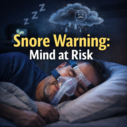 Sleep Apnea’s Silent Toll: 40% Higher Odds of Depression 🛌🧠
