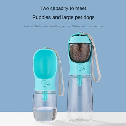 PetDuo™ Dual Feeder – 2-in-1 Travel Bottle for Pets